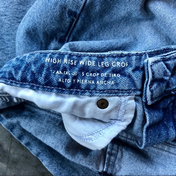 Universal Thread High Rise Wide Leg Crop 24/00 - Picture 6 of 8